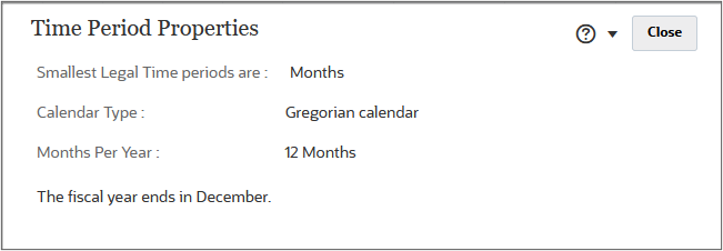 Zeitperiodeneigenschaften